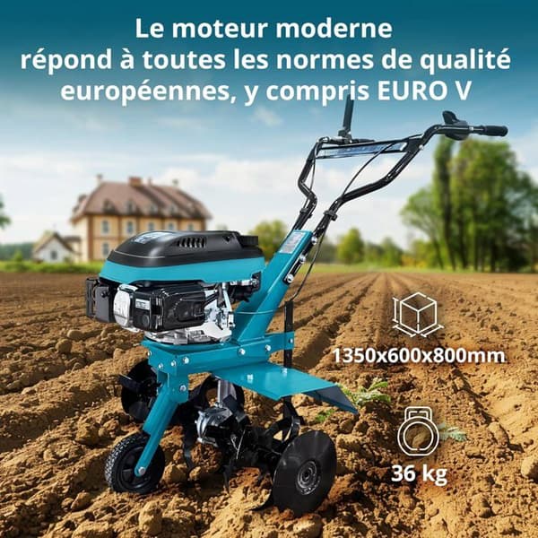 Motocultur med bensin KS 4HP-70 TM Könner & Söhnen