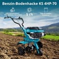 Miniatyrbild 2 av 6: Motocultur med bensin KS 4HP-70 TM Könner &amp; Söhnen