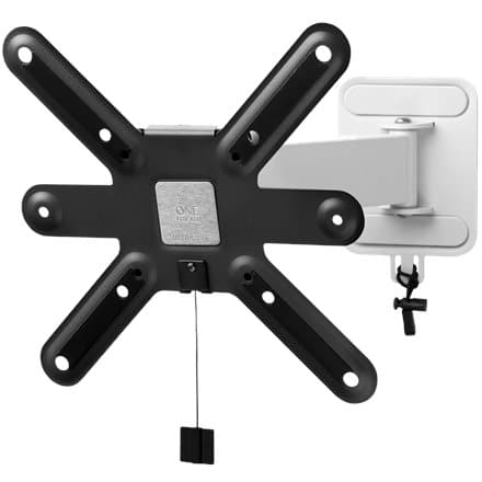 Universal TV Wall Mount ONE FOR ALL TURN 90, ULTRA-SLIM, VESA 200, GLOBAL / WM6242 Sort, Grå, Sølv