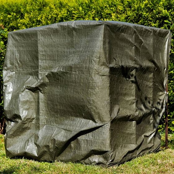 Grøn presenning 4x5m holdbar og vandtæt