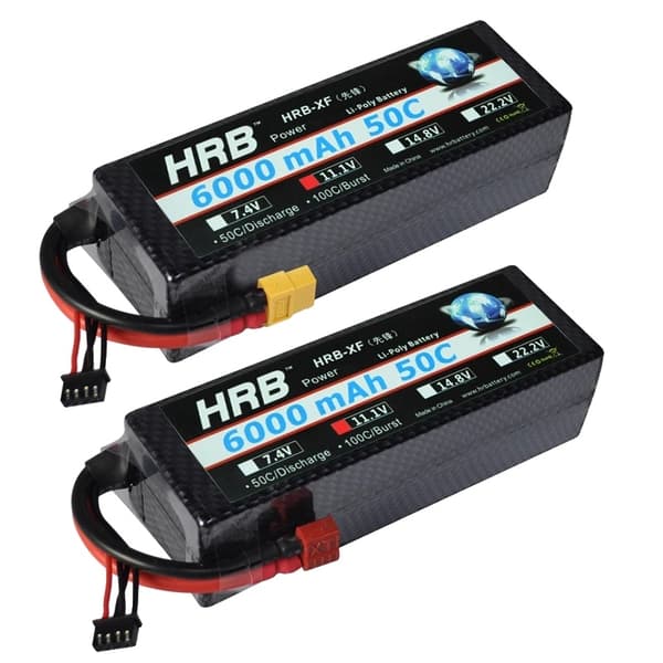 Lipo-akku, 6000mAh, 60C
