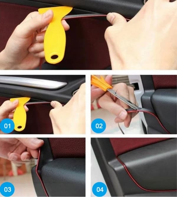 2x5 metrin koristenauha auton koristeluun