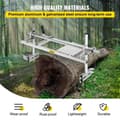 Miniatyrbillede 3 af 4: Kædesavsmølle, Justerbar Skæredybde, Letvægtsdesign, Holdbart Aluminium og Stål