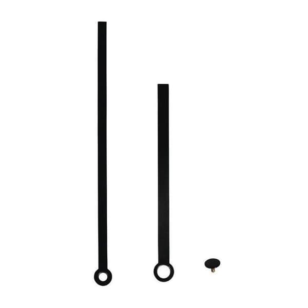 Klockvisare - Modern - Svart - 88mm-117mm - Med Keps - 1 st