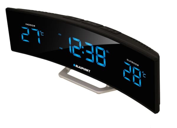 Radiobudzik CR12BK FM Alarm Temperatura
