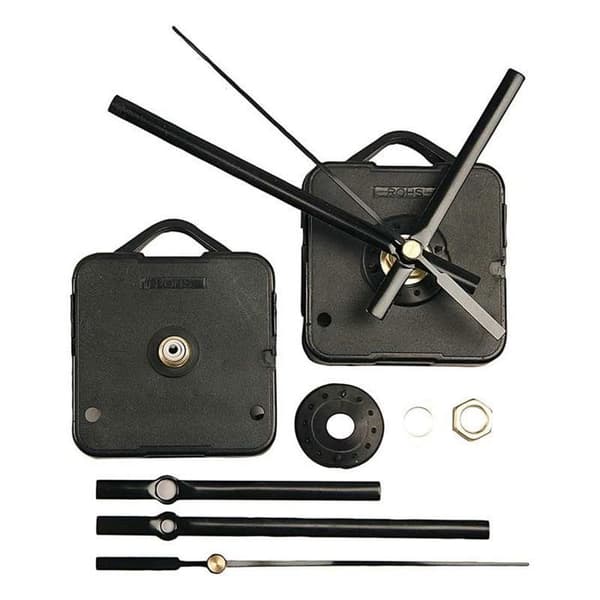 2 klockmekanismer med visare - max. 10 mm