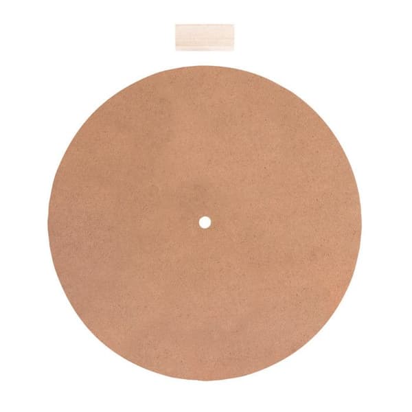 MDF-platta 30cm med hål för Rayher klocka