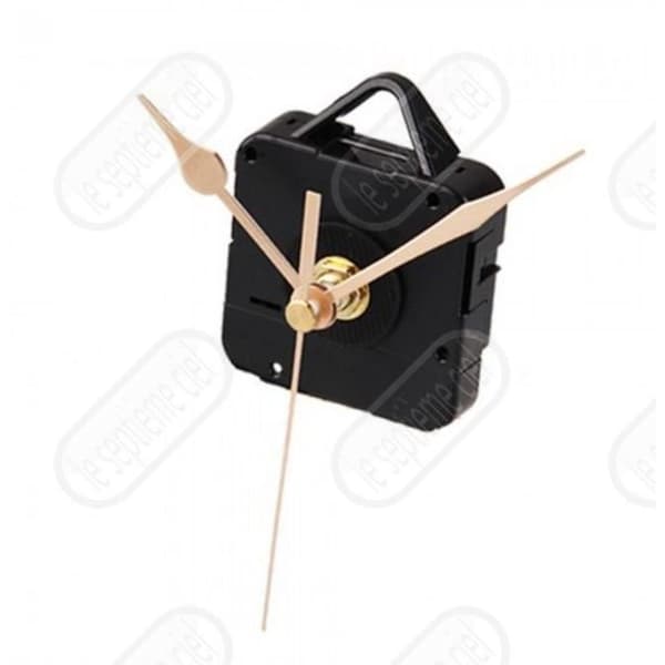 LSC® Väggkvartsklocka Tyst mekanism Movement Kit 3 stora visare svart guld Dekorativ modern design självmonterande gul