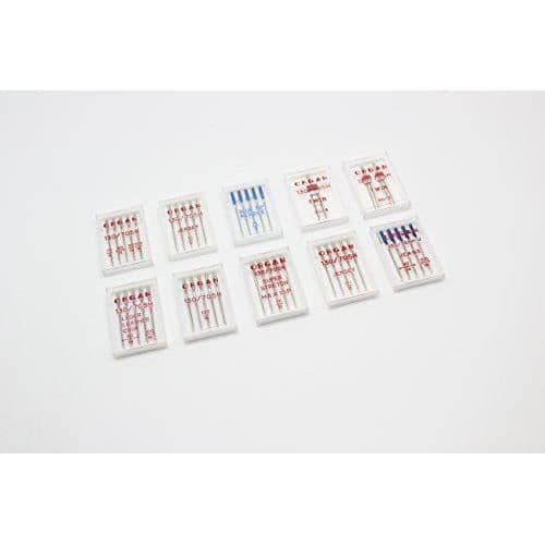 Alfa -orgel diverse symaskinsnålar, n70N80N90N100, rostfritt stål - A003828400