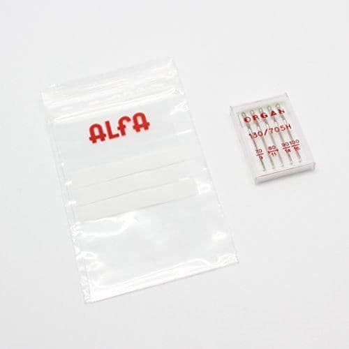 Alfa -orgel diverse symaskinsnålar, n70N80N90N100, rostfritt stål - A003828400