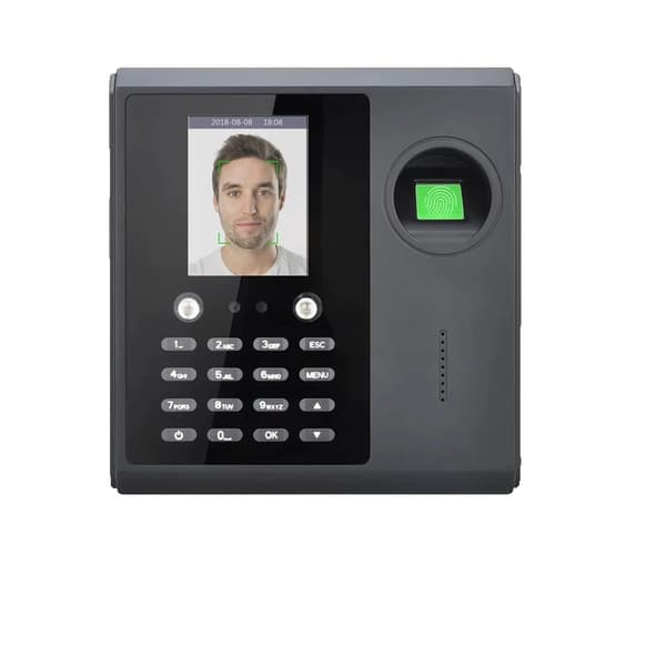 Biometrisk Tidsur, 3000 Fingeraftryk Kapacitet, 500 Ansigtsgenkendelsesprofiler, Flersproget Grænseflade