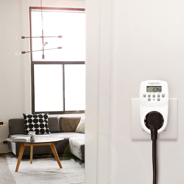 Indendørs timer Digital 1800W