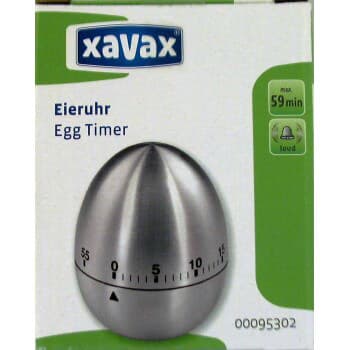 XAVAX Eggtimer Rustfritt Stål