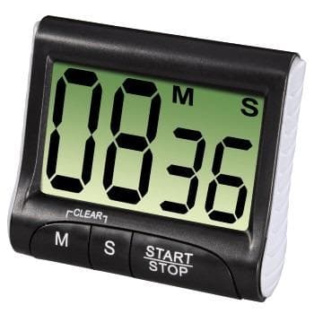 Xavax 95304 Countdown Kitchen Timer Svart