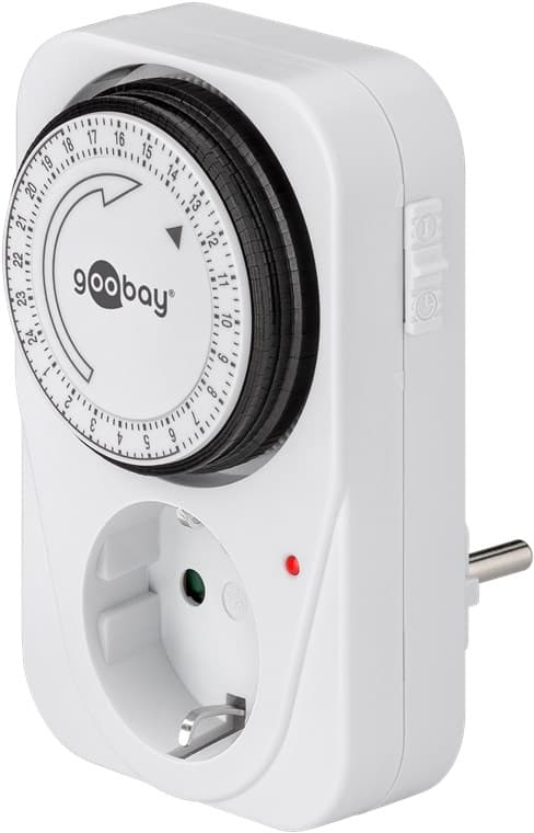Goobay Set med 3, analog timer Lätt att använda en analog timer