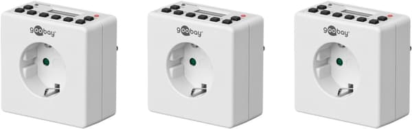 Goobay Set med 3, digital timer Lättanvänd digital timer