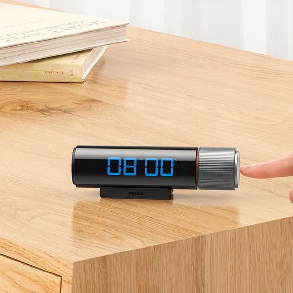 Baseus Heyo Series Magnetisk timer - Svart