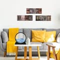 Miniatyrbild 4 av 4: Flödande sandmålning, rörlig sandkonstbild 3D-rundt glas rörligt djuphavssand Landskap-blått