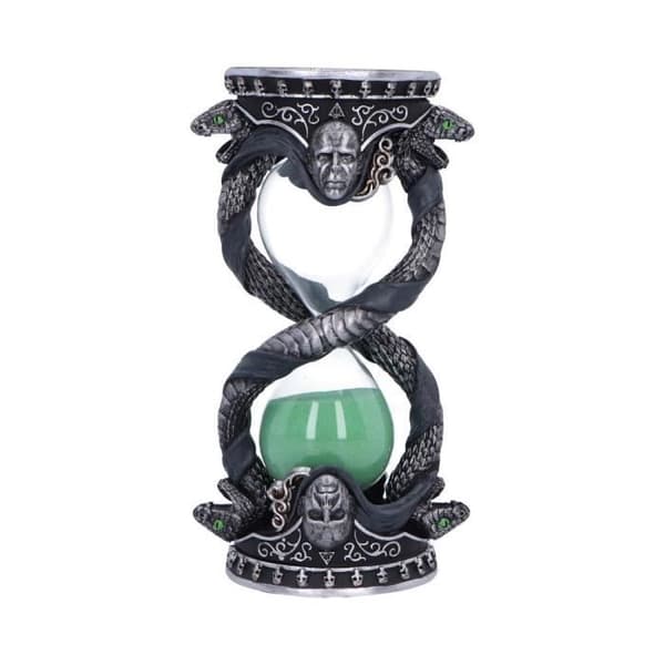 NEMESIS NOW SILVER RESIN TIMGLAS 18,5 CM B6666B24