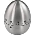 Miniatyrbild 1 av 3: Äggklocka - XAVAX - Rostfritt stål - Silver - Diameter 55 mm - Höjd 75 mm