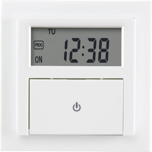 Sygonix SY-4504968 Digital timer för inbyggd montering veckoprogram 1800 W nedräkningsfunktion, a