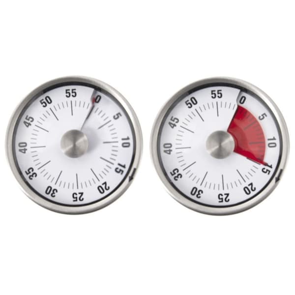 Analog kökstimer med magnet, 6 cm