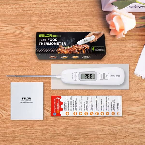 KÖKSTERMOMETER DIGITAL FÖR KÖTT FISKKAKA GRILL LCD