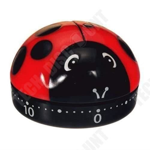 TD® Ladybug Design Kökstimer 1-60 minuter Kökstillbehör