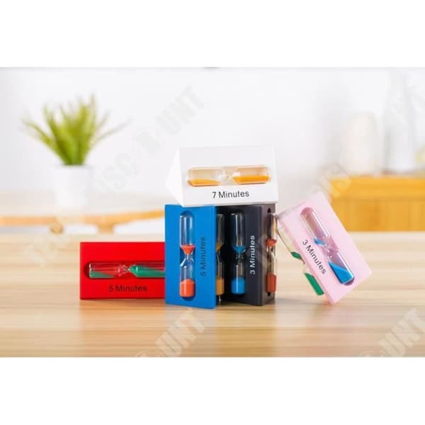 TD® CLOCK - PENDEL 3-5 - 7min Sandglas Timer Sandglas Timglas Klocka Julklapp Heminredning