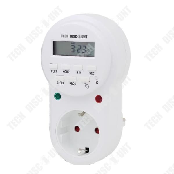 TD® timer digitalt eluttag kök programmerbar mekanisk elektronisk timer trappa nedräkning utomhus