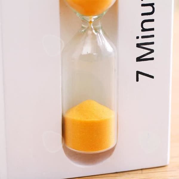 CONFO 3-5 - 7Min Sand Glas Timer Timglas Timglas Klocka Tid Heminredning Julklapp