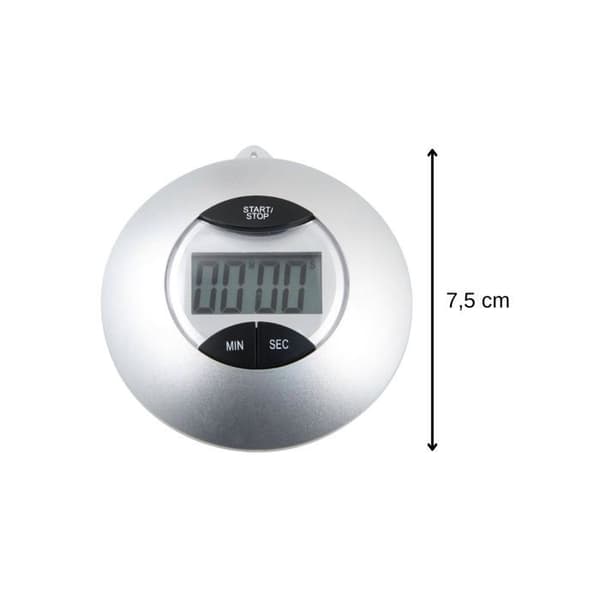Minuter digital kök med magnet och batteri inkluderat Fackelmann Basic
