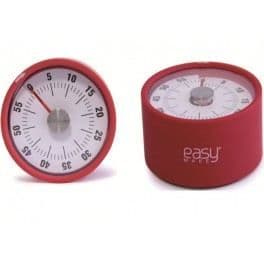 Magnetisk timer - km4077 - praktiskt kök - kylskåpsmagnet - röd/lila/grön/svart