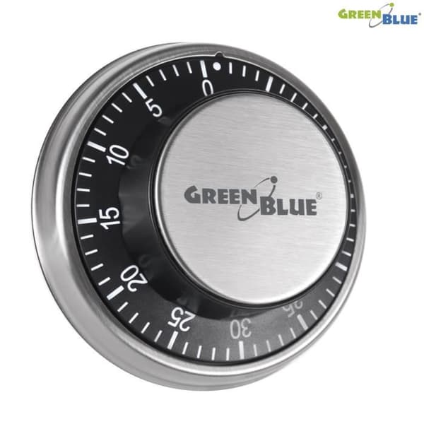 Kökstimer - Grönblå - GB152 - Mekanisk - 60 minuter - 9x9 cm
