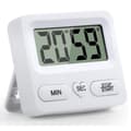 Miniatyrbild 1 av 8: Lollanda Köksdigital timer med stor skärm – multifunktionell med stoppur och alarm
