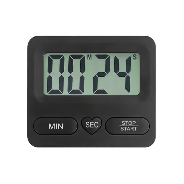Lollanda Köksdigital timer med stor skärm – multifunktionell med stoppur och alarm
