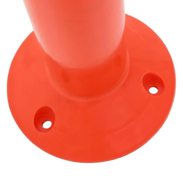 vidaXL Liikenteenohjaustolpat 2 kpl muovi 75 cm