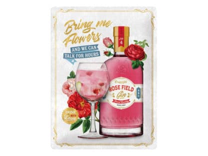 Nostalgi-Art Plåtskylt 30x40cm Pink Gin