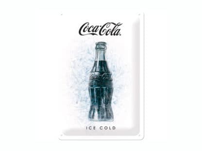Nostalgi-Art Plåtskylt 20x30cm    Coca Cola 1 fl. Is