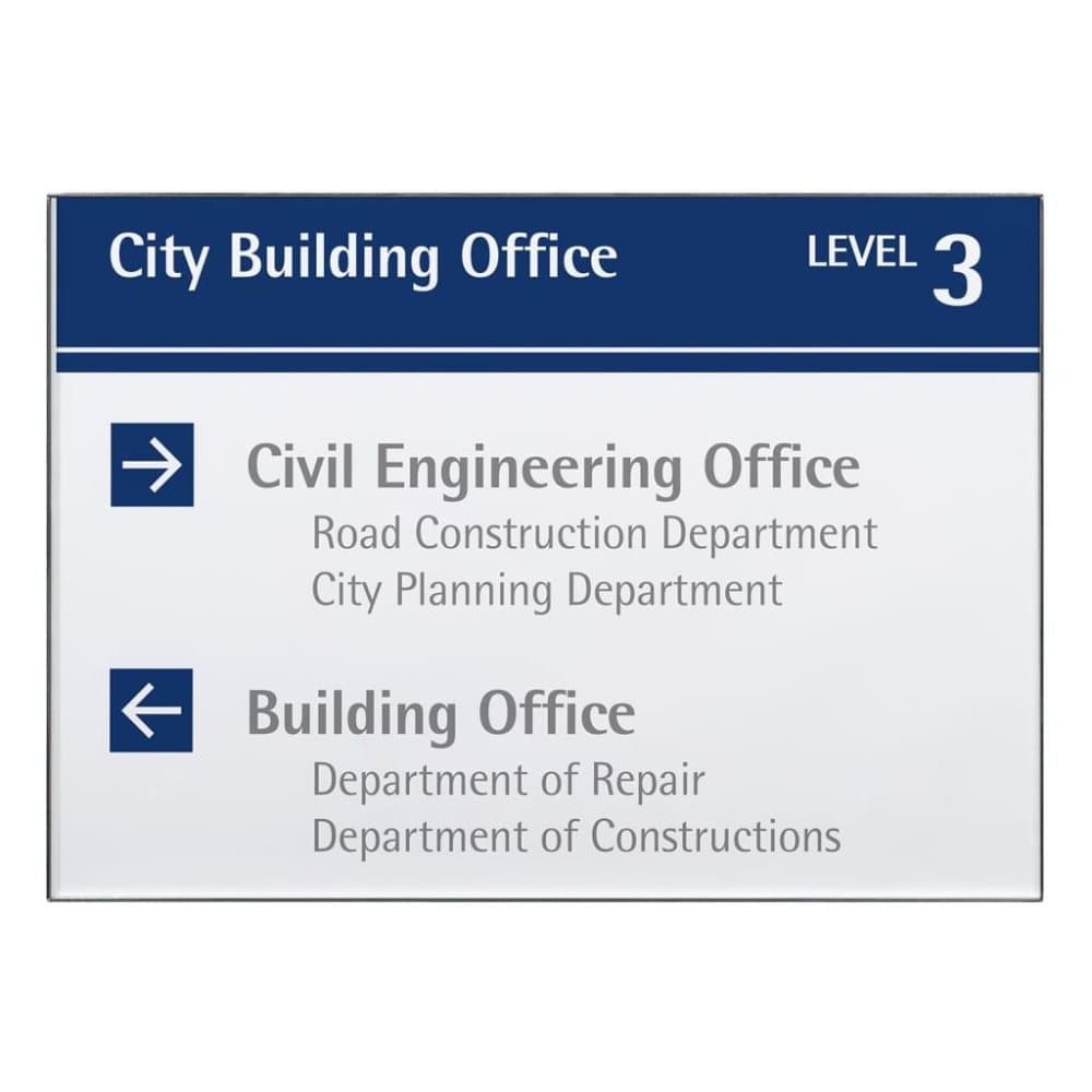 MOEDEL Informationsskylt Rio A3