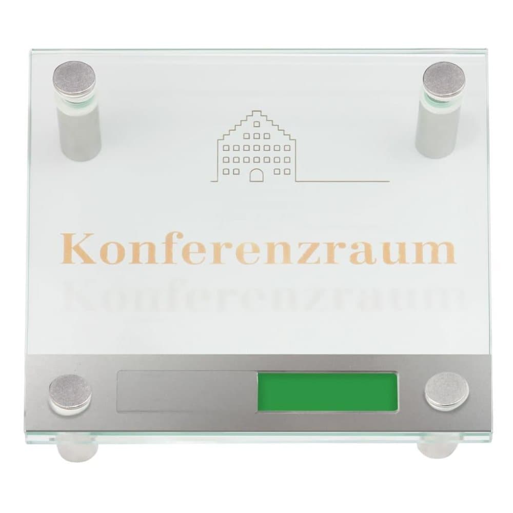 MOEDEL Dörrskylt ledigt/upptaget 15x15x2,5 cm fyra hål