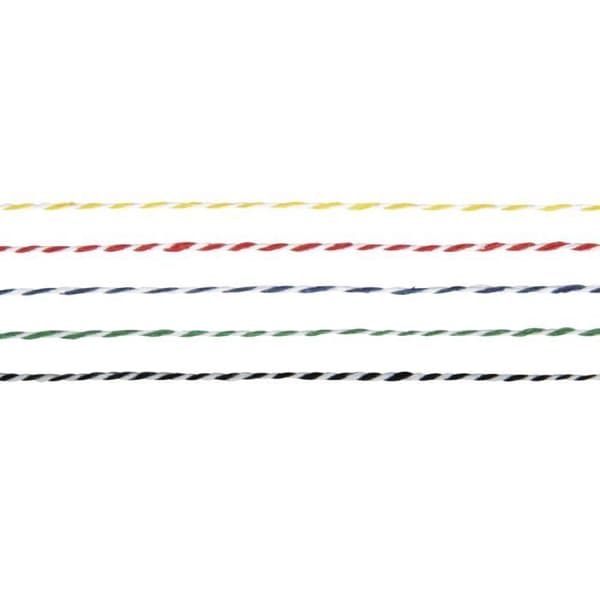 Baker's garn Mix, 5 färger vardera 4m, tab-bag 20m, Colore