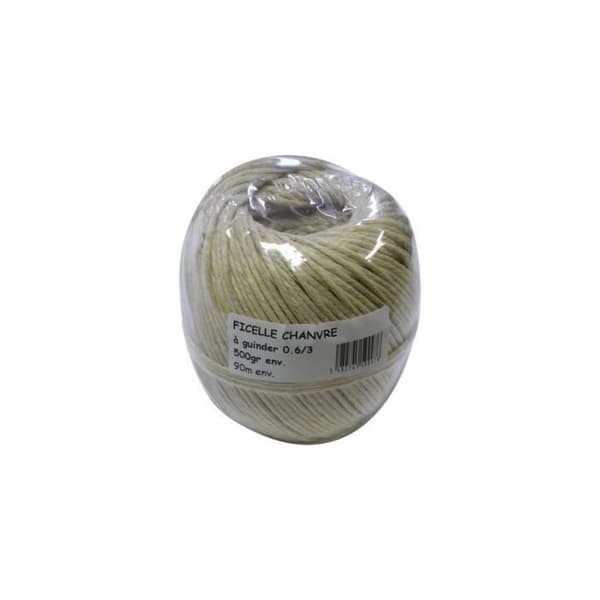Ficelle att förspänning - CORDERIE TOURNONAISE - 0,4/4 - 500 g - Lin - Bristgräns 120 Kg