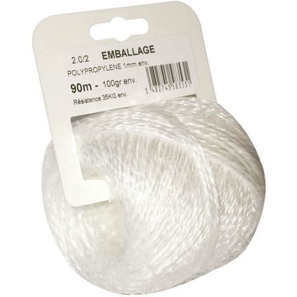 CORDERIE TOURNONAISE - Polypropylenetråd 100g 20/2 s/rulle