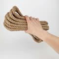 Miniatyrbild 4 av 4: Ficelle - snöre D.rect - 111057 - Jute snöre 12mm 10m - Hamp snöre Naturliga Fibersnören, Natur