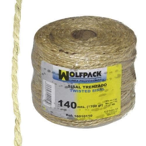 Sisalrep N3 4-2 trådar (rulle 700 g/140 m)