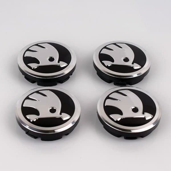 SK05 - 60MM 4-pack Centrumkåpor Skoda