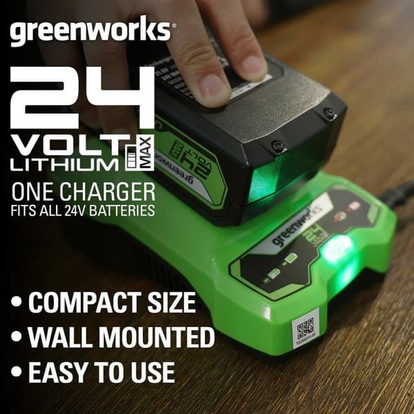 Uudelleenladattava litiumakku Greenworks 2932407 220-240 V
