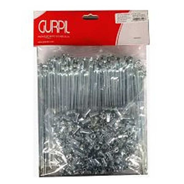 Gurpil Motorcycle Spokes 90º 200 Units Hopeinen 245 x 2.90 mm