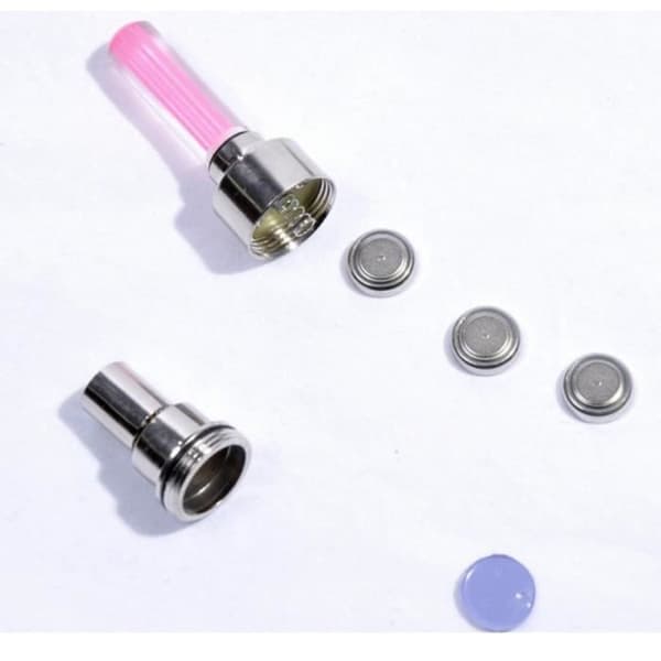 Reservdel, 2 st Hjullampa LED-ljus Cykel Bil Motorcykel Hjul Däck Ventillock Blixt LED-ljus Lampa - GN Typ